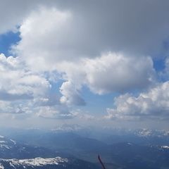 Flugwegposition um 12:57:26: Aufgenommen in der Nähe von Schladming, Österreich in 2874 Meter
